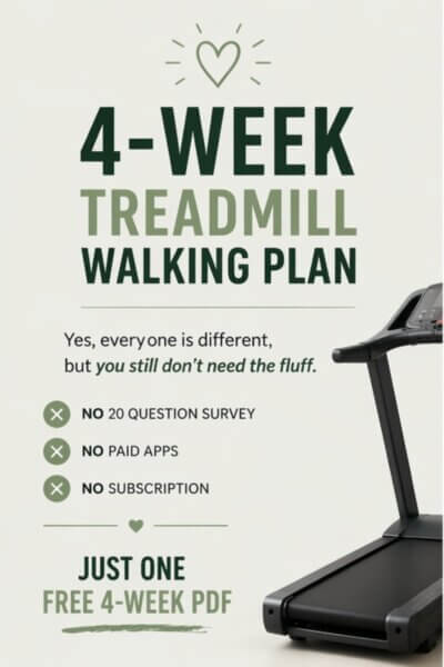 4-Week Walking Plan Focus