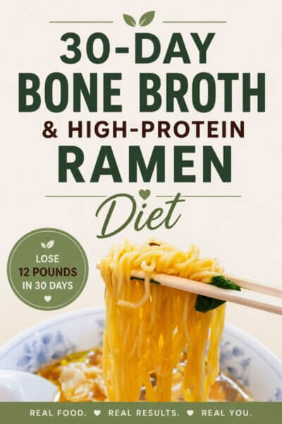 30 day bone broth and ramen diet