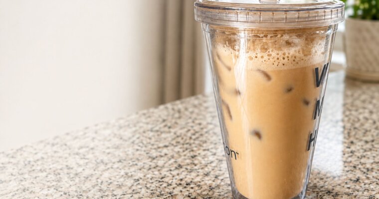 Easy Homemade Iced Coffee Recipe with Instant Coffee (Better Than Starbucks!)