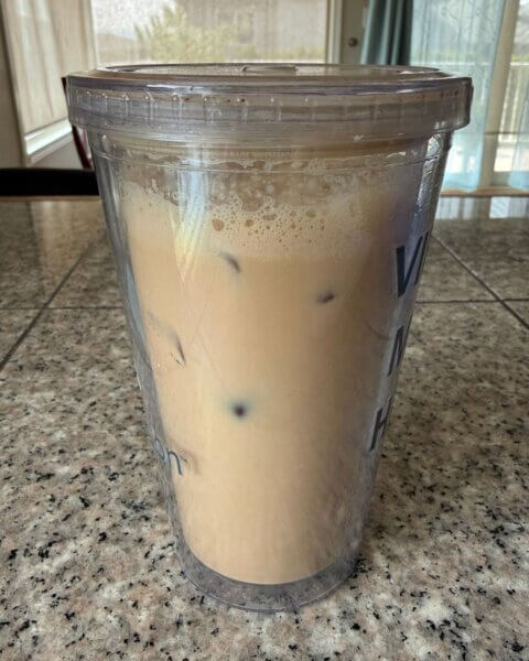 homemade iced coffee